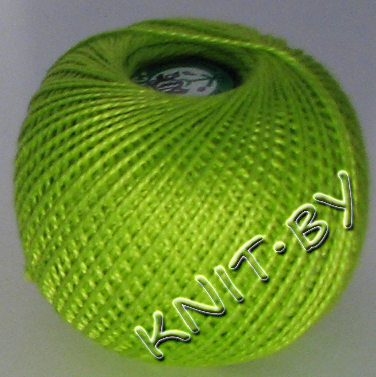 Пряжа Ириска салатовый