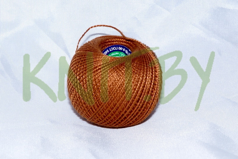 Пряжа Ириска коричневый