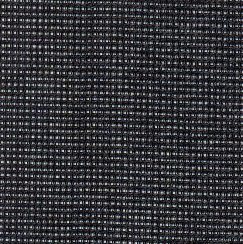 Ткань для вышивания чёрный крупные ячейки