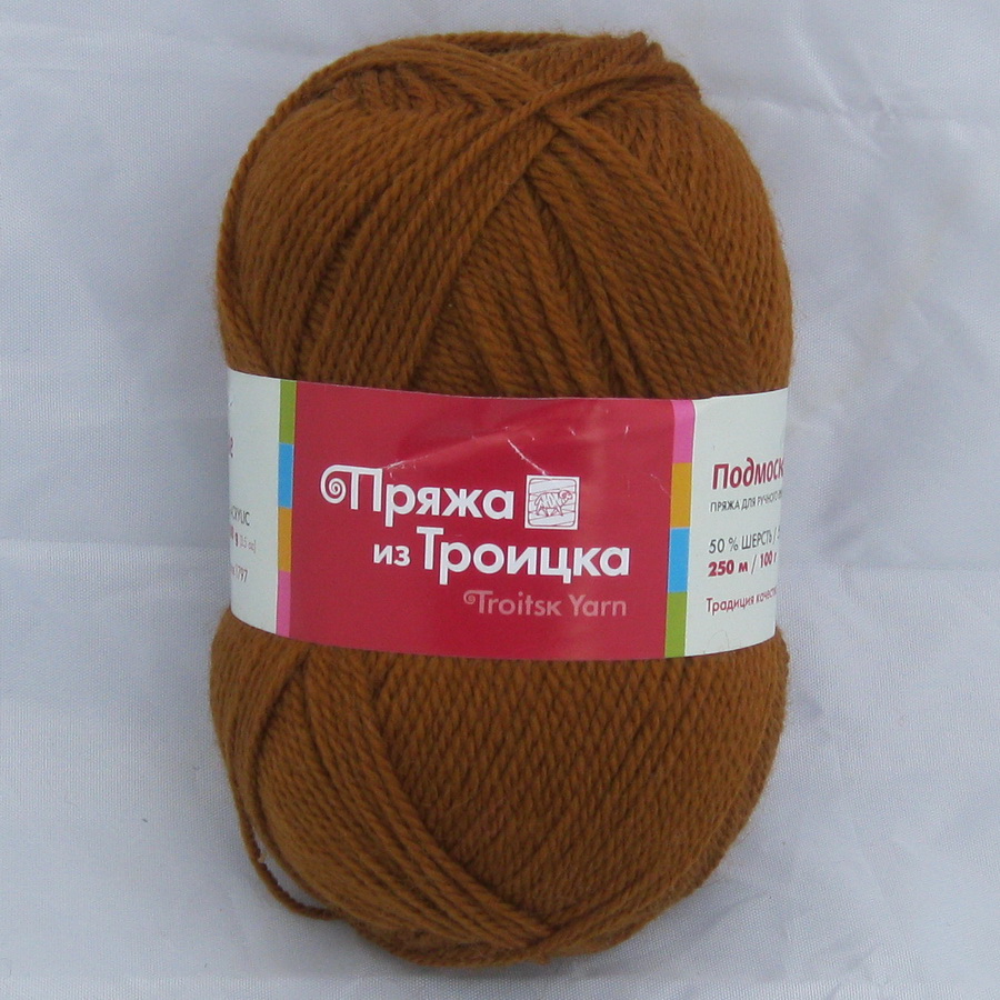 Пряжа Подмосковная золотистый