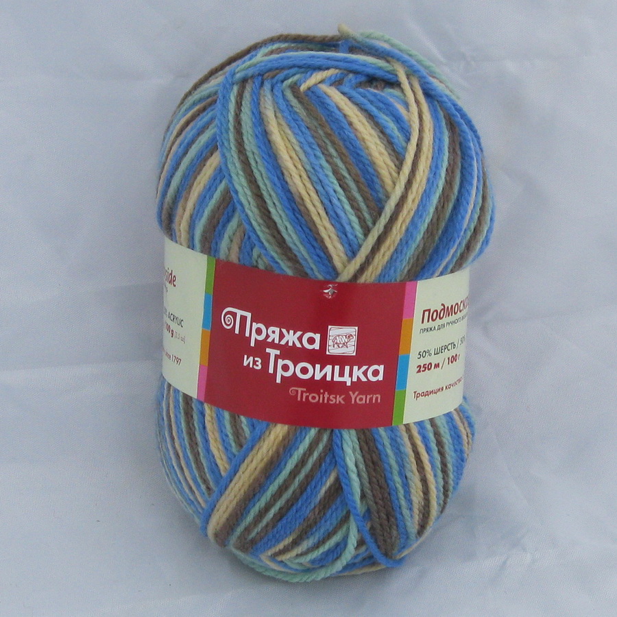 Пряжа Подмосковная принт