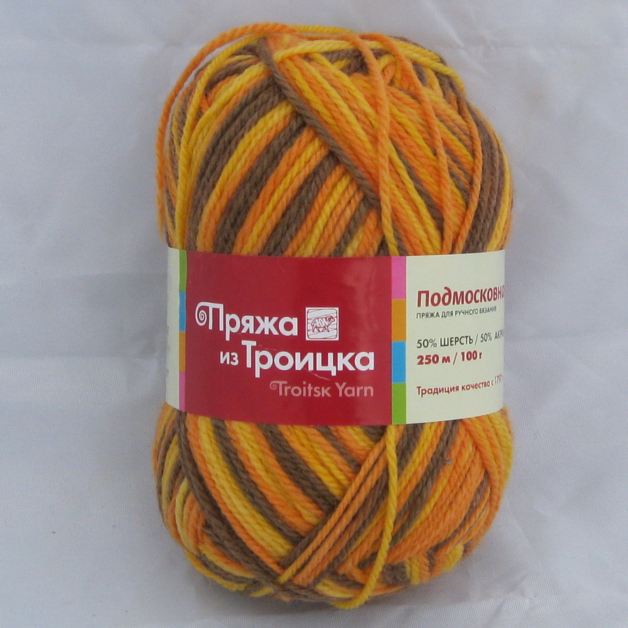 Пряжа Подмосковная принт