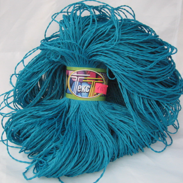 Пряжа Текстум морская волна