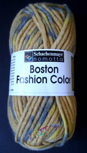 Пряжа Boston Fashion color меланж песочно-голубые оттенки