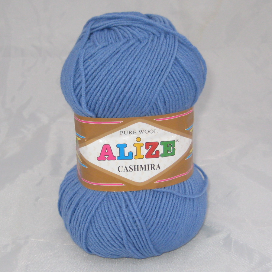 Пряжа Cashmira голубая