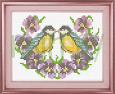 Набор для вышивания "Синички"