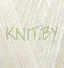 Пряжа Angora Gold Simli молочно-бежевый