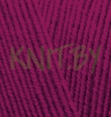 Пряжа Lanagold Fine темная фуксия