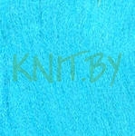 Шерсть тонкая для валяния голубая бирюза