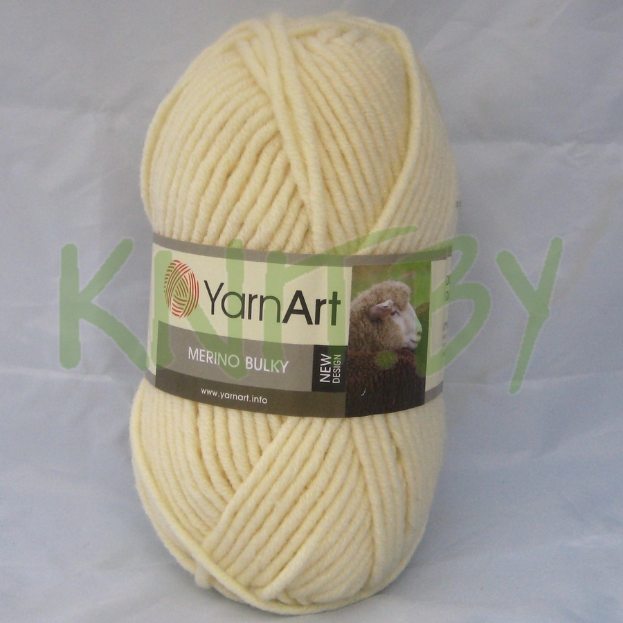 Пряжа Merino Bulky молочный