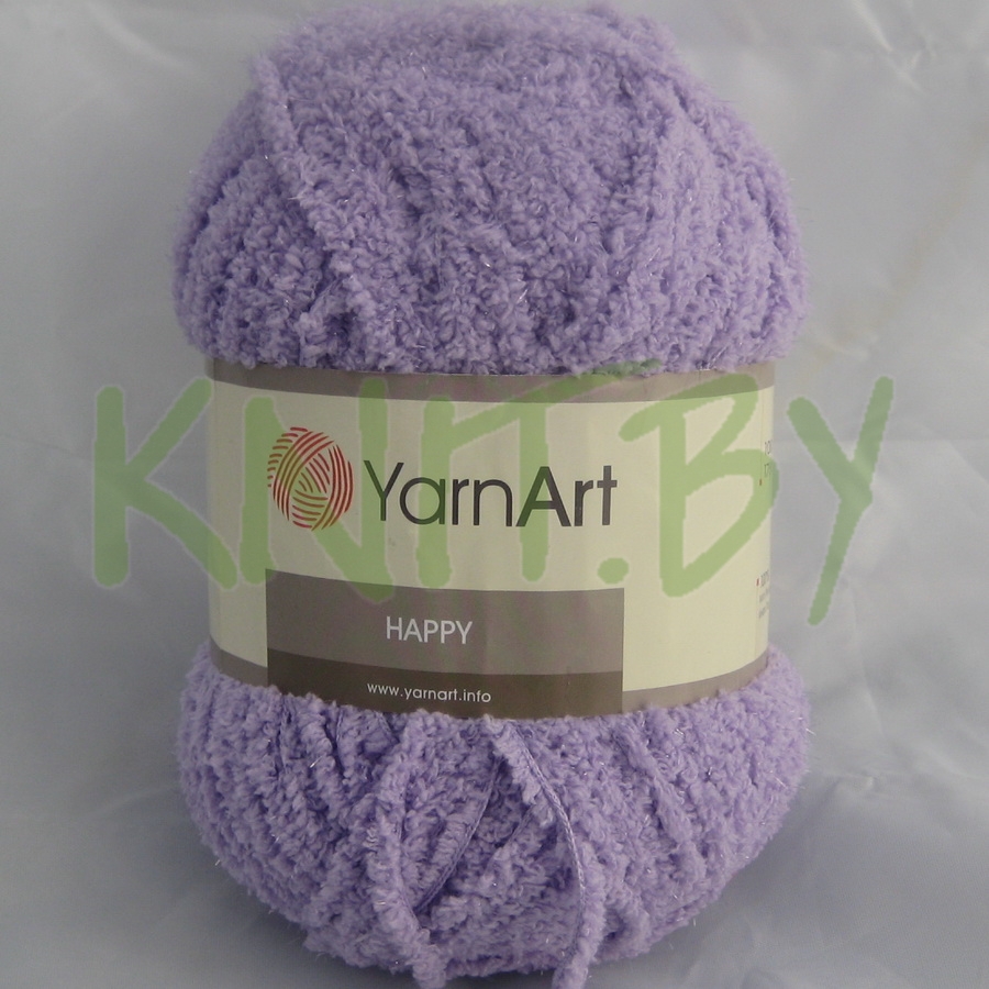 Пряжа Happy светло-сиреневый