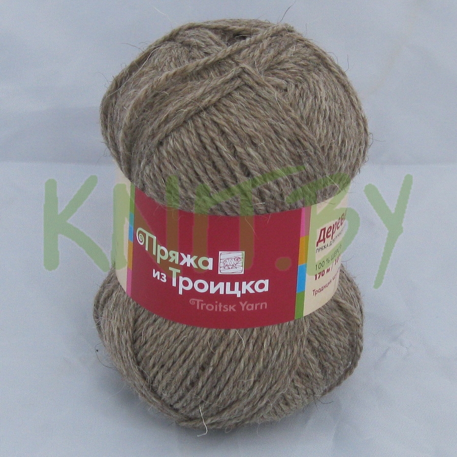 Пряжа Деревенька натуральный