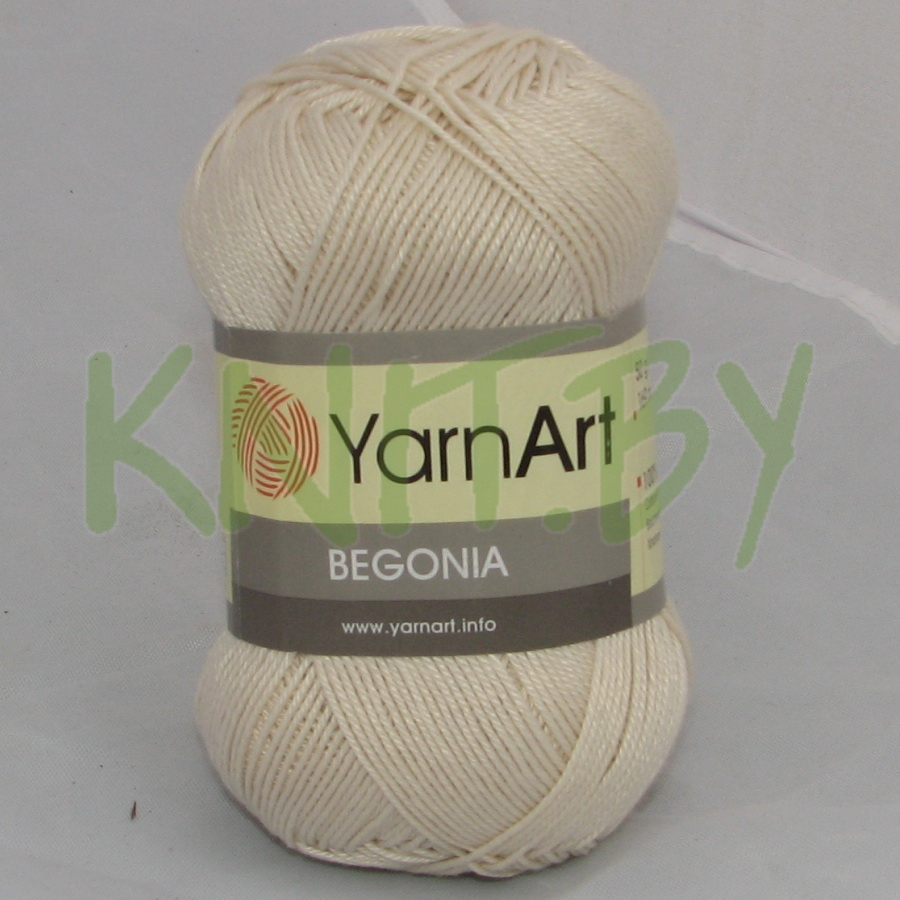 Пряжа YarnArt Begonia экрю