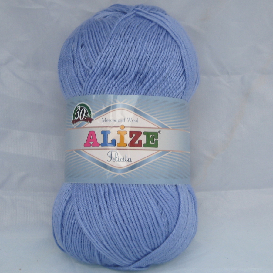 Пряжа Felicita голубой