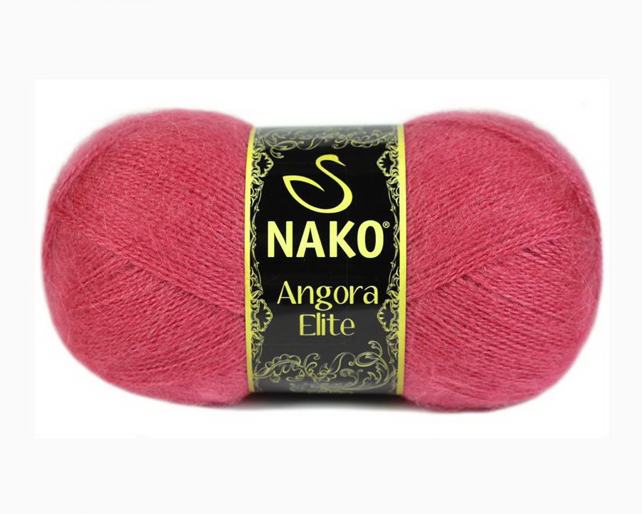 Пряжа Angora Elite малиновый