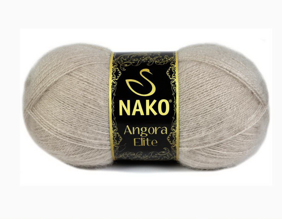 Пряжа Angora Elite светло-бежевый
