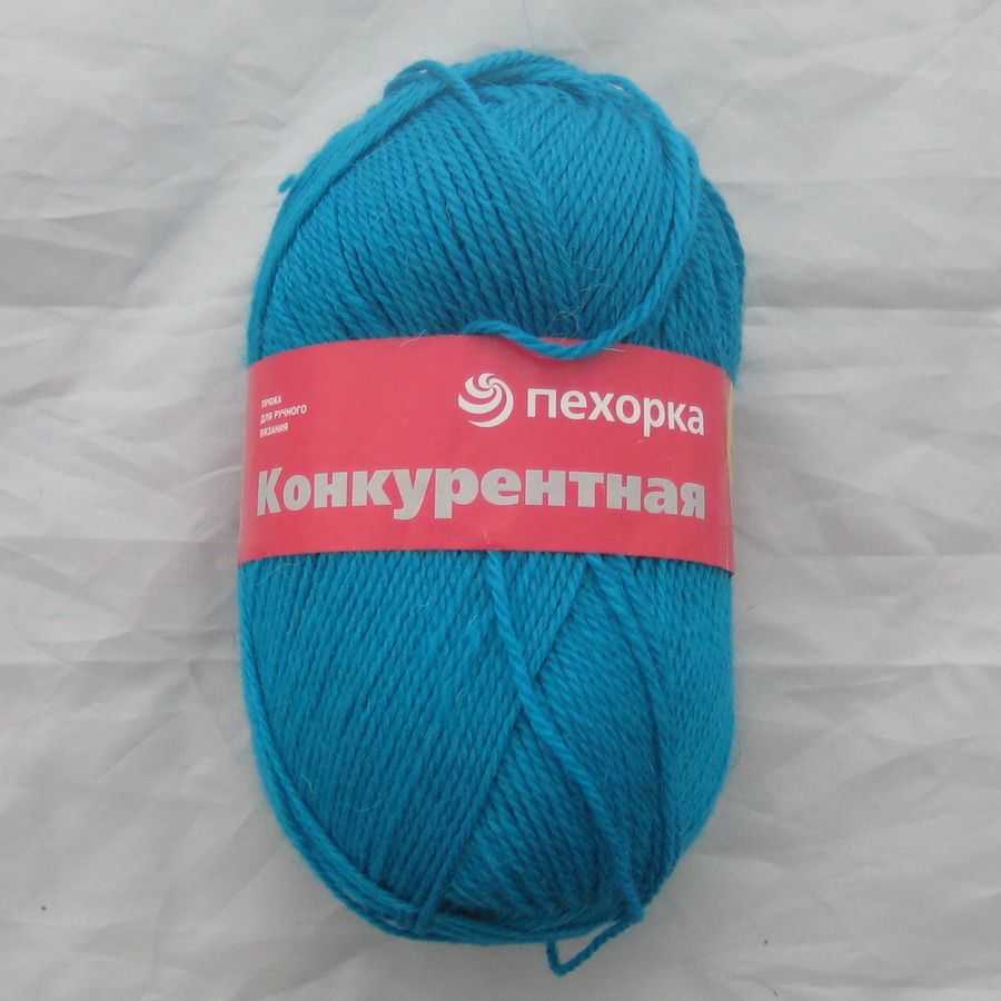 Пряжа Конкурентная бирюза