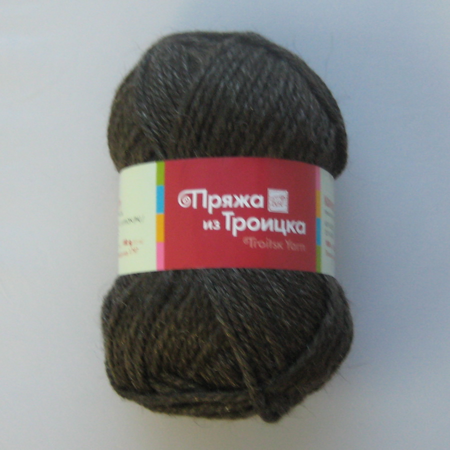 Пряжа Кантри меланж оливковый