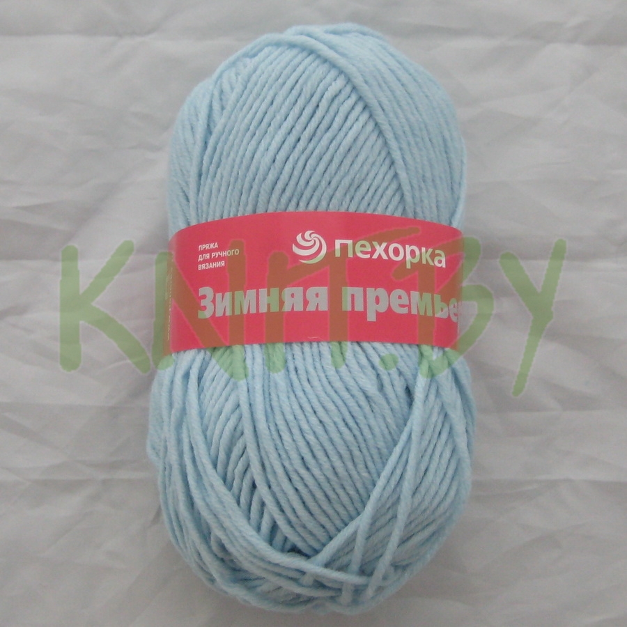 Пряжа Зимняя премьера св. голубой