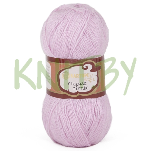 Пряжа Firenze Tiftik бледно-розовый