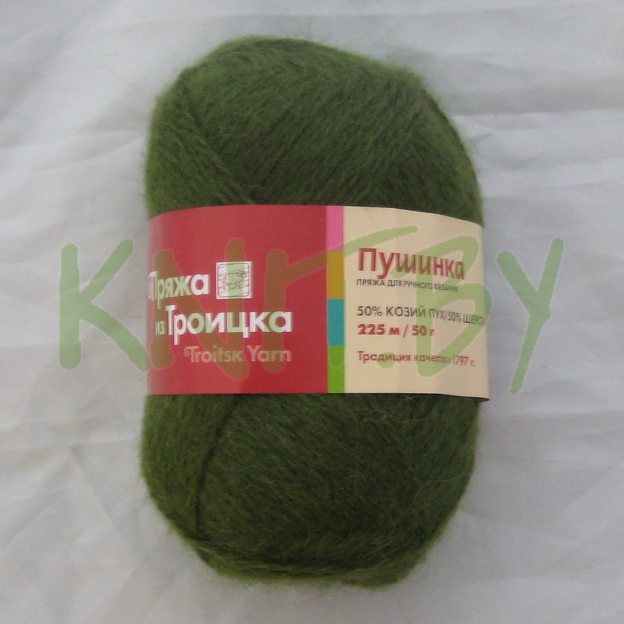 Пряжа Пушинка морские водоросли