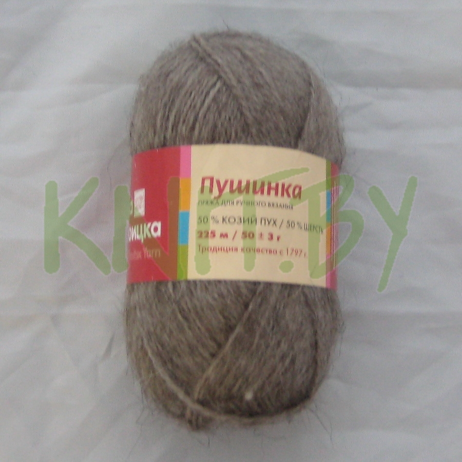 Пряжа Пушинка натуральный
