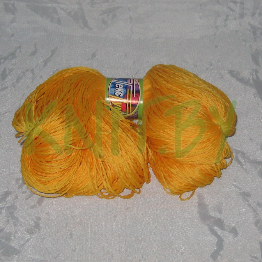 Пряжа Текстум жёлтый