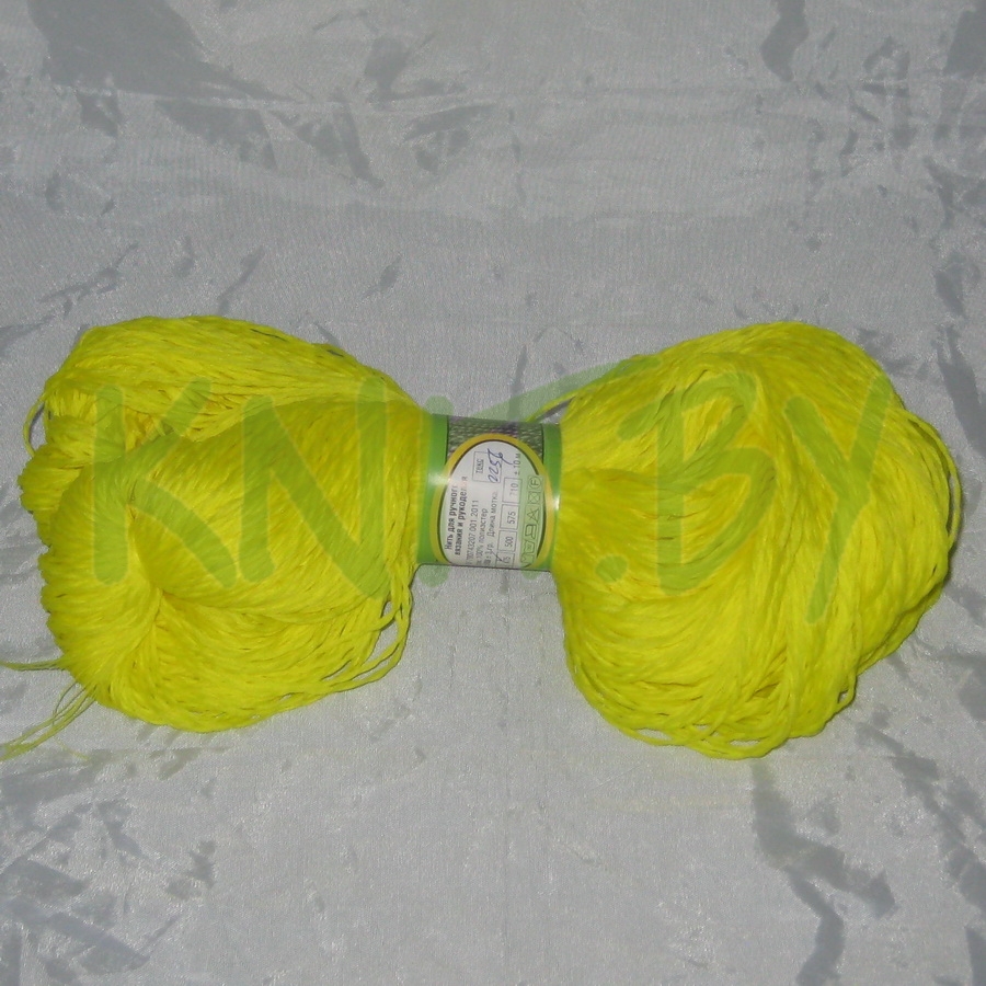 Пряжа Текстум лимонный