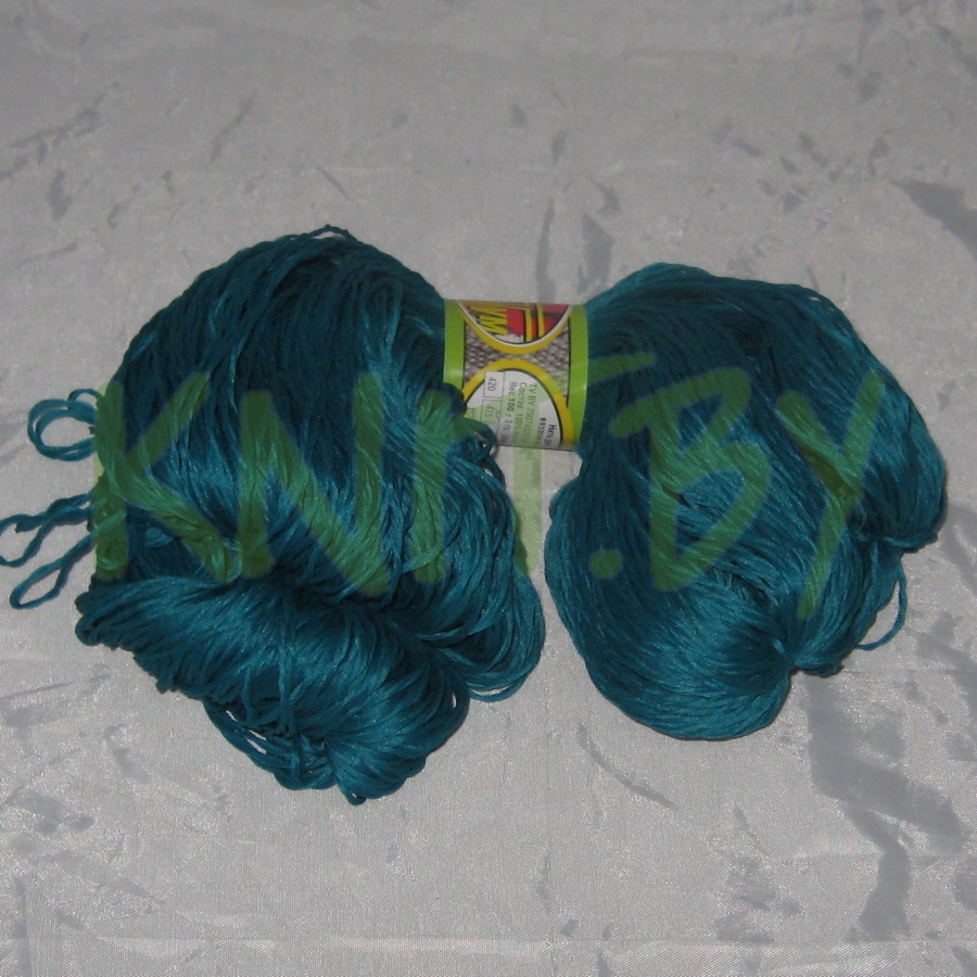 Пряжа Текстум морская волна