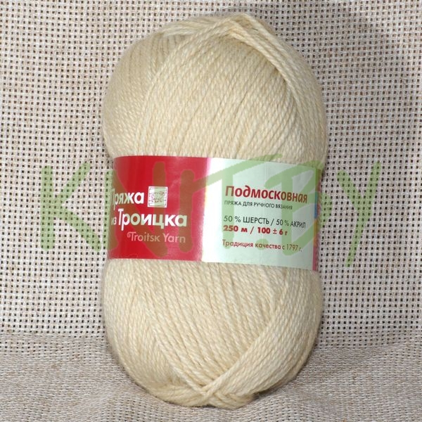 Пряжа Подмосковная св. фисташка
