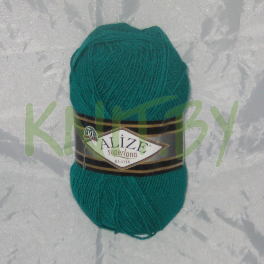Пряжа Superlana Klassik изумруд