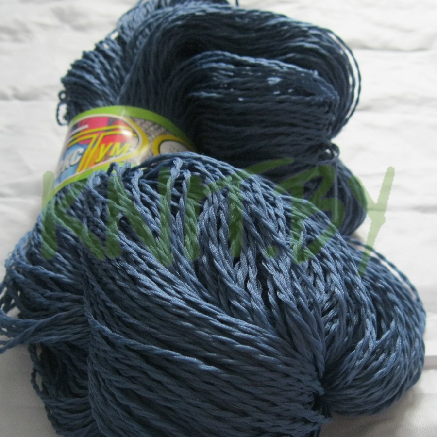 Пряжа Текстум т.синий