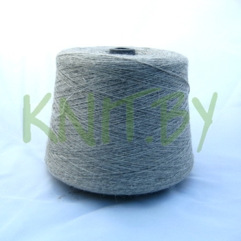 Пряжа Слонимская ПШ в бобине 50/50 м.серый