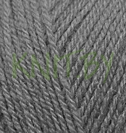 Пряжа Superlana Tig средне-серый меланж