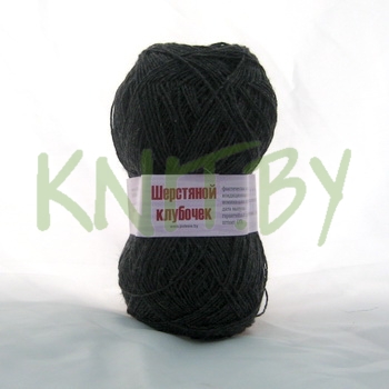 Пряжа П/ш Полесье антрацит