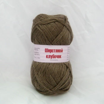 Пряжа П/ш Полесье кофе