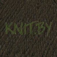 Пряжа Деревенька темно-коричневый