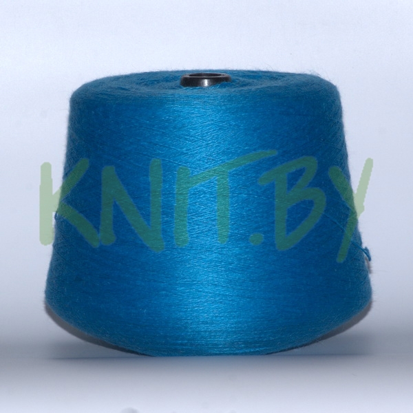 Пряжа Слонимская ПШ в бобине м. бирюза