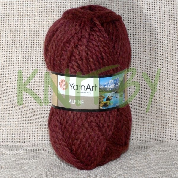Пряжа Alpine коричневый