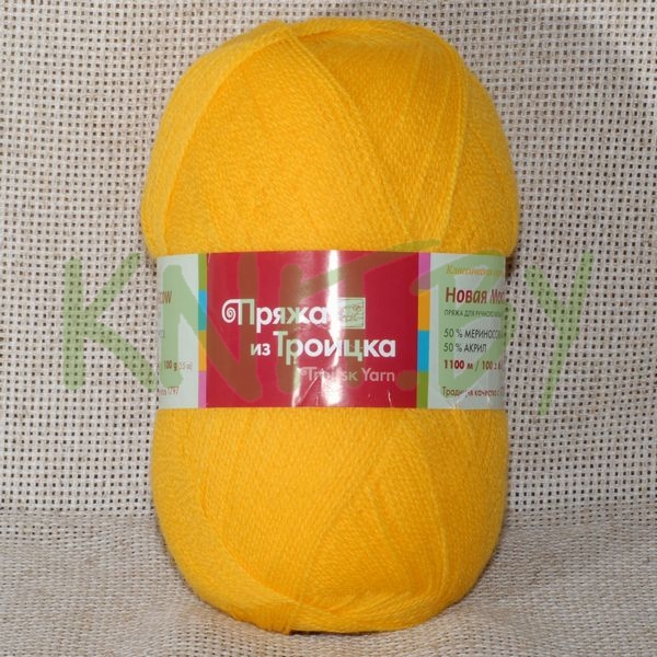 Пряжа Новая Москва  желтый