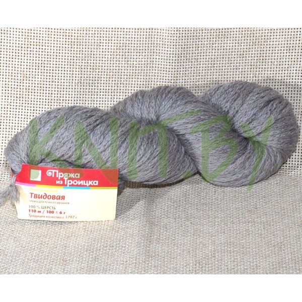 Пряжа Твидовая  меланж (дымчатый)