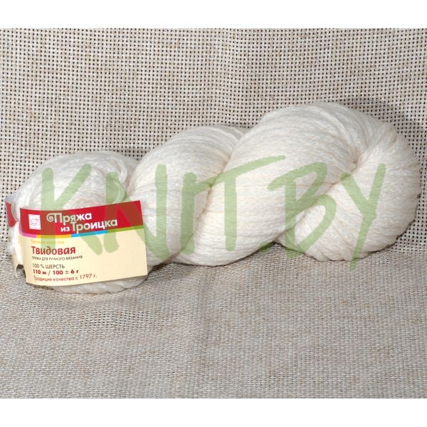 Пряжа Твидовая  отбелка