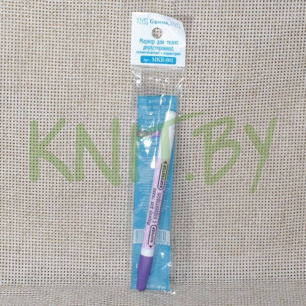 Маркер самоисчезающий "GAMMA" с корректором фиолетовый