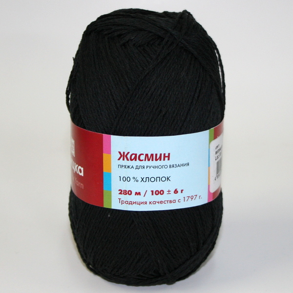 Пряжа Жасмин антрацит