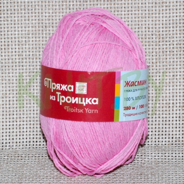 Пряжа Жасмин розовый