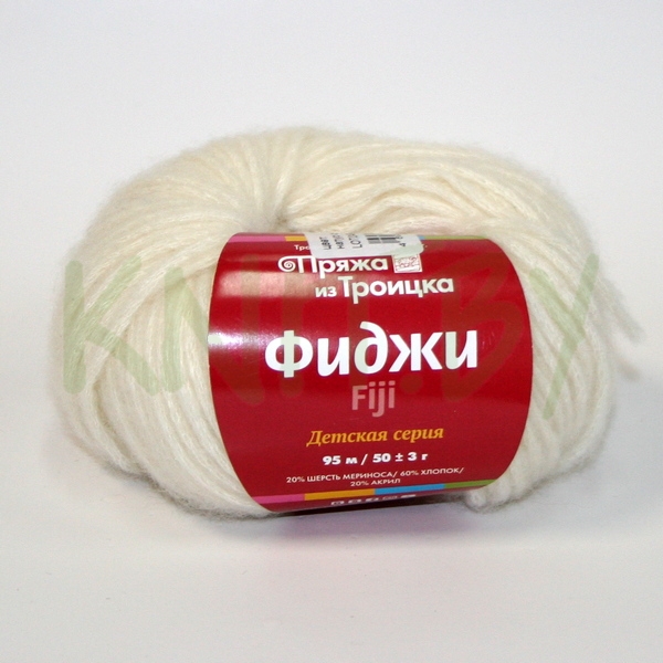 Пряжа Фиджи натурально светлый