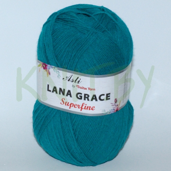 Пряжа Lana Grace Superfine изумруд