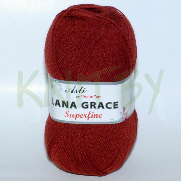 Пряжа Lana Grace Superfine чили