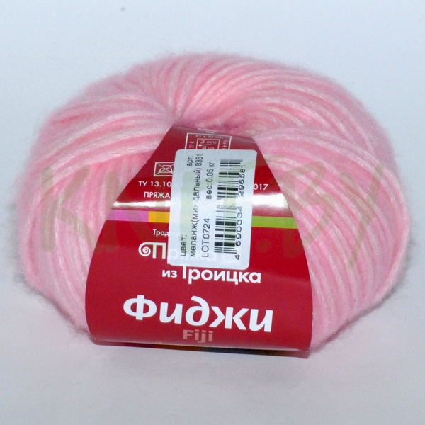 Пряжа Фиджи меланж миндальный