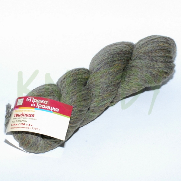 Пряжа Твидовая  меланж (омут)